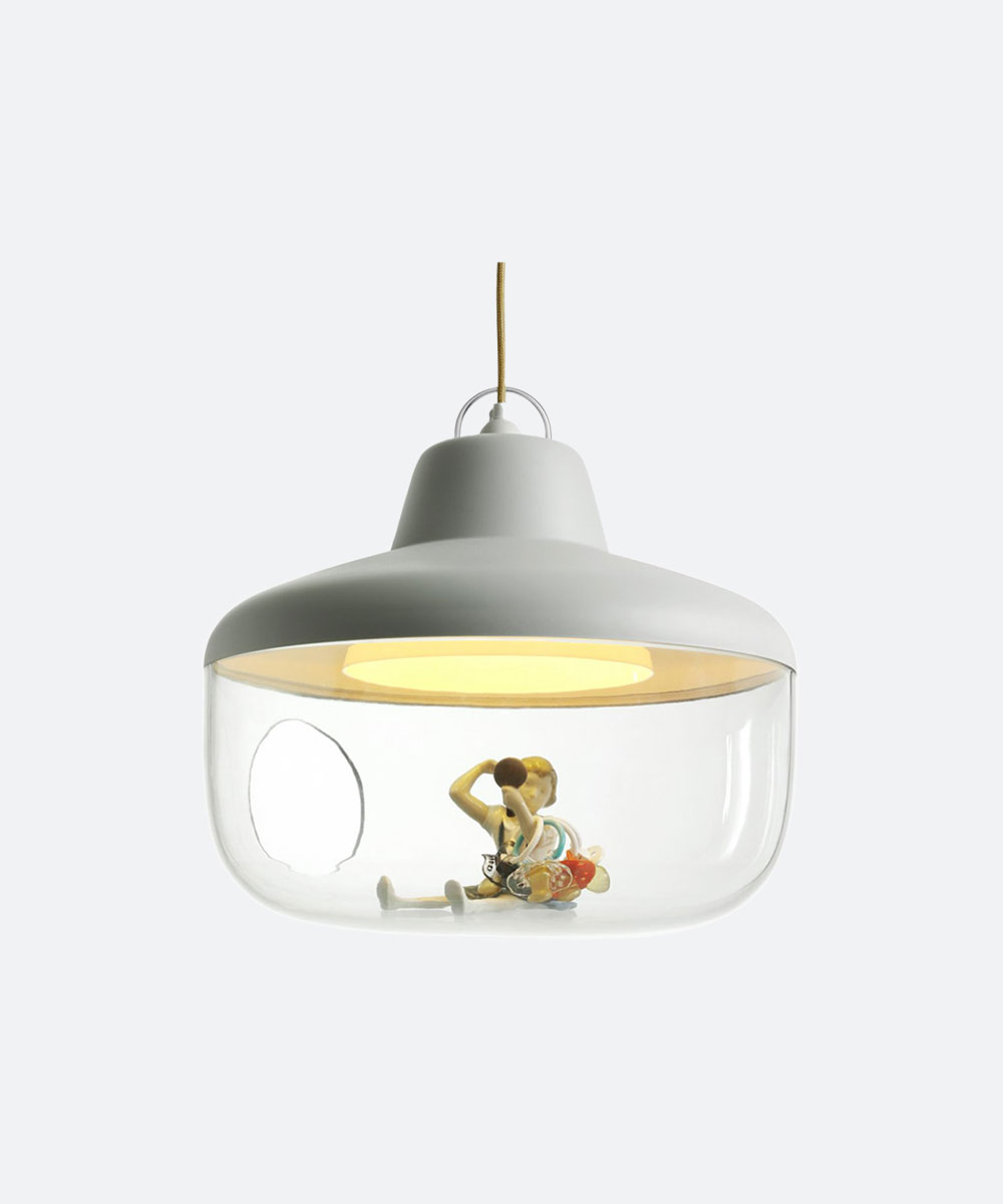 Hanging Lamp Red – Image 3