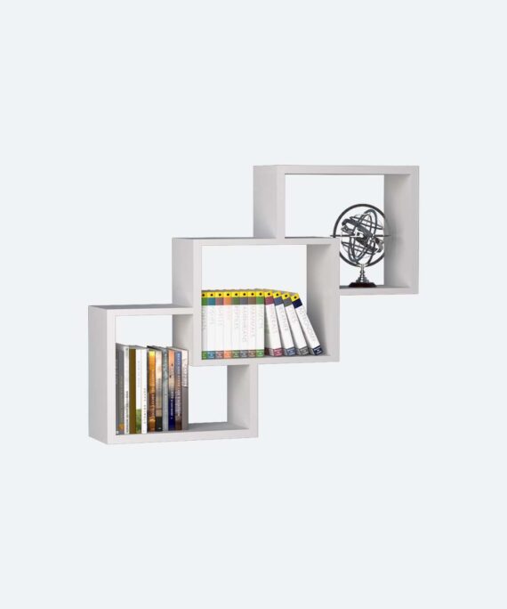 Mini-bibliothèque design décoratif