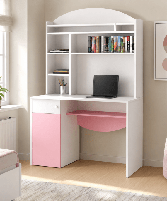 Bureaux-Biblio avec étageres