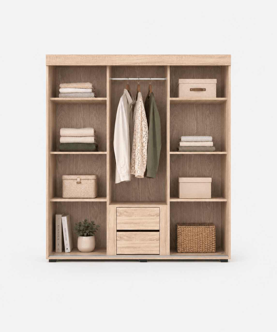 Armoire à portes coulissantes, trois côtés - الصورة 2